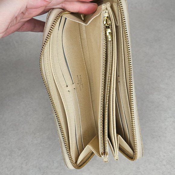 Louis Vuitton Damier Azur Zippy Long Wallet w/ Certificate - Picture 12 of 12